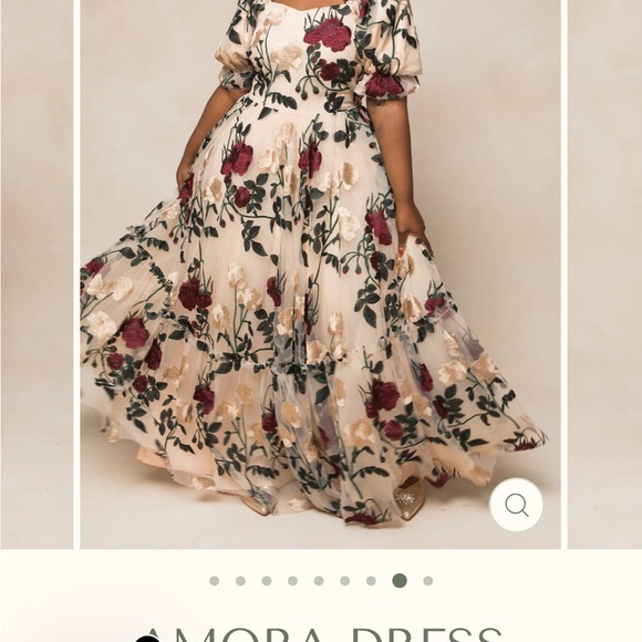 Floral Maxi Dress - Picture 4 of 12